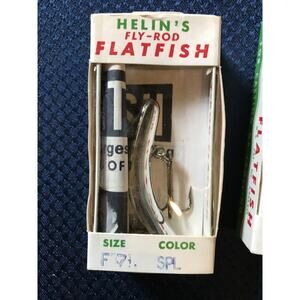 Helen Flat Fish Fly Rod Lure F-7 SPL Vintage New